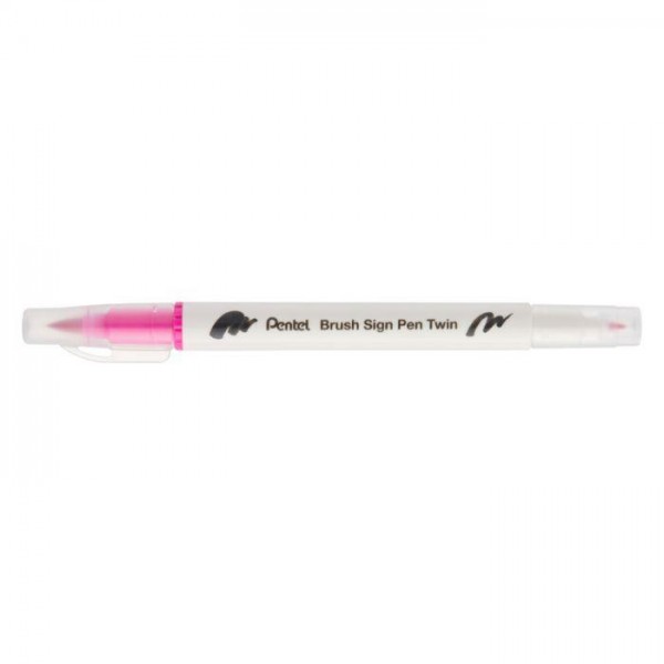 Sign pen twin brush Pink Sign pen twin brush Pink