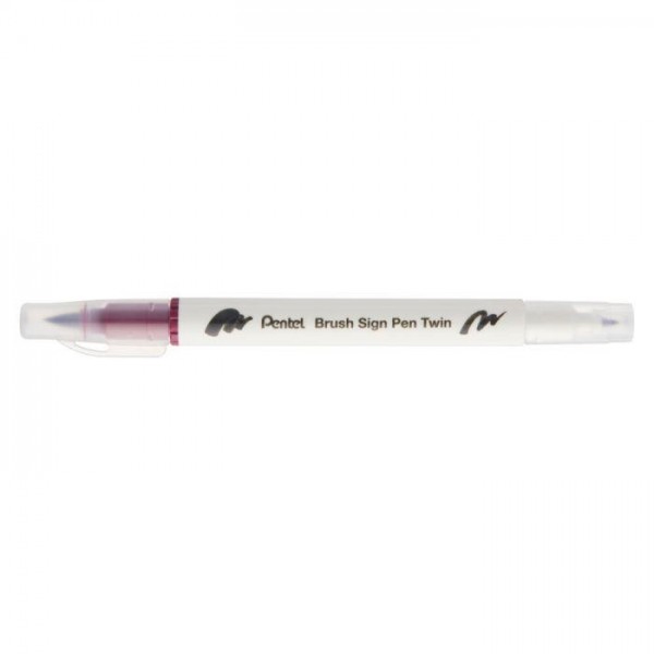 Sign pen twin brush Dark Red Sign pen twin brush Dark Red