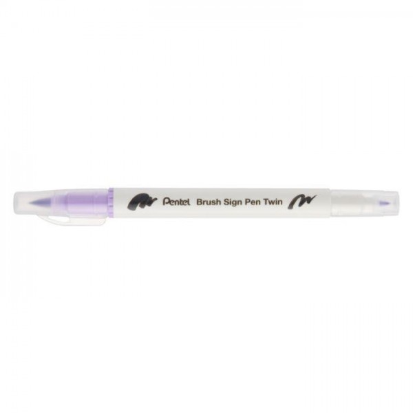 Sign pen twin brush Heliotrope Sign pen twin brush Heliotrope