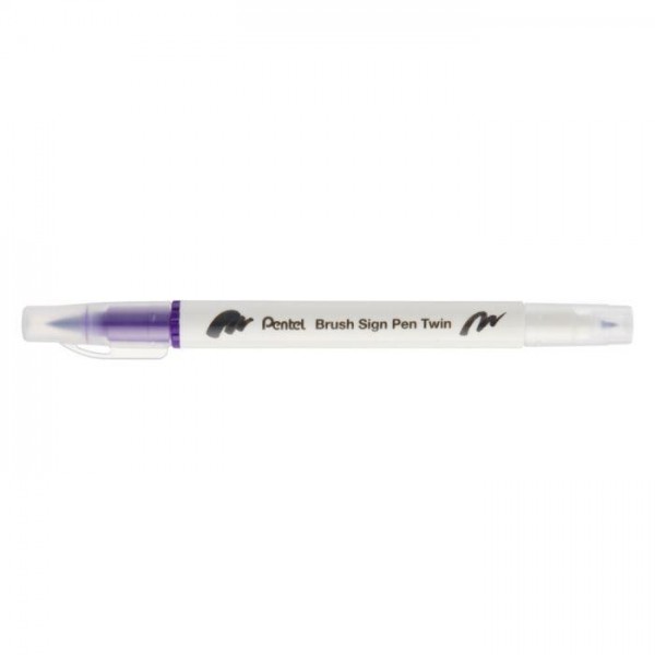 Sign pen twin brush Violet Sign pen twin brush Violet