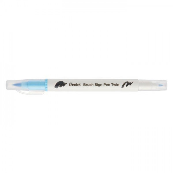 Sign pen twin brush Baby Blue Sign pen twin brush Baby Blue