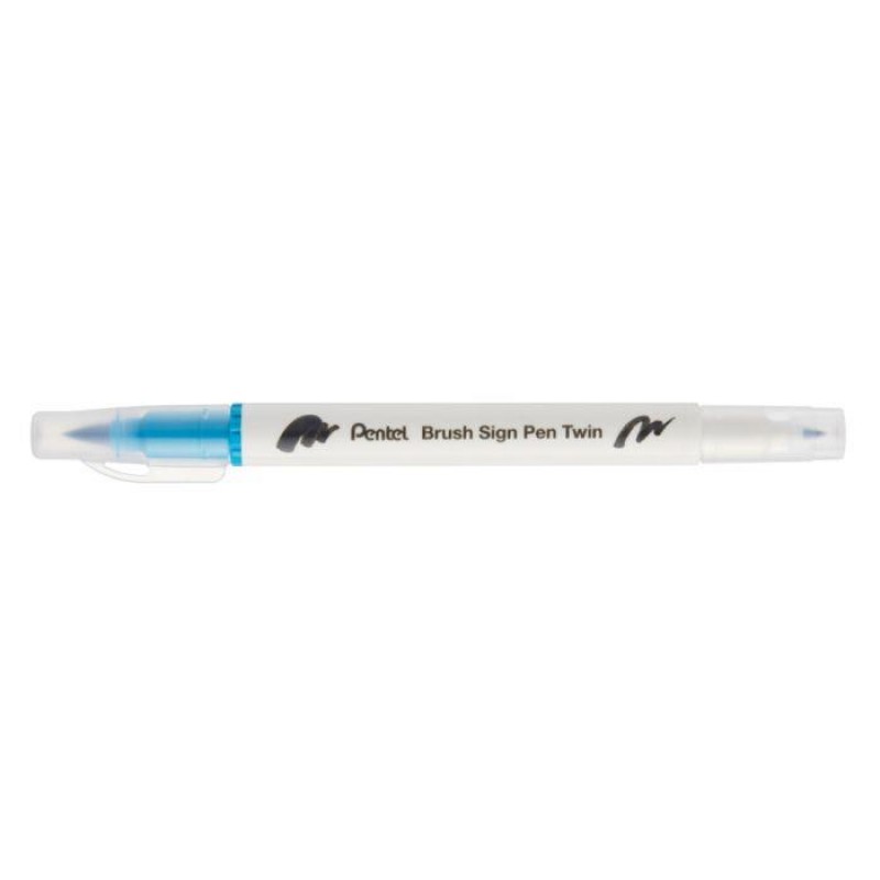 Sign pen twin brush Turquoise