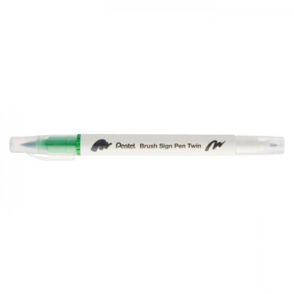 Sign pen twin brush Lime Green Sign pen twin brush Lime Green