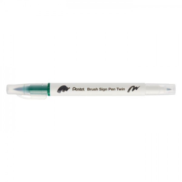 Sign pen twin brush Green Sign pen twin brush Green