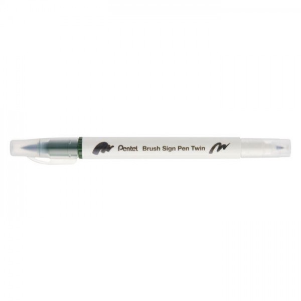 Sign pen twin brush Olive Green Sign pen twin brush Olive Green