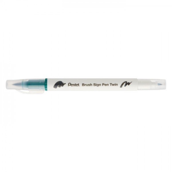 Sign pen twin brush Dark Green Sign pen twin brush Dark Green