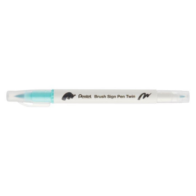 Sign pen twin brush Emerald Green