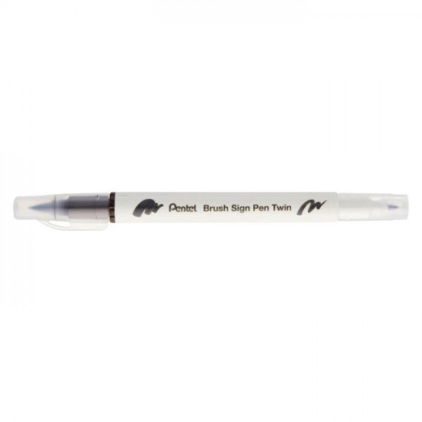 Sign pen twin brush Dark Brown Sign pen twin brush Dark Brown