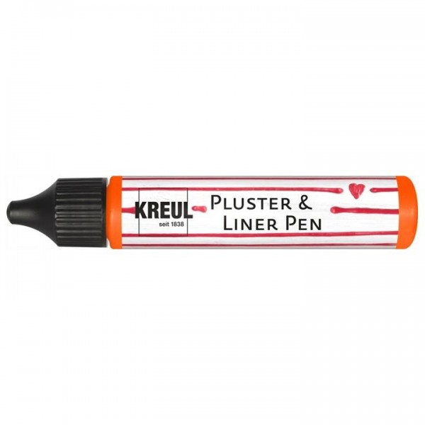 Kreul 29ml Pic Tixx Liner Pen Fluo Orange Kreul 29ml Pic Tixx Liner Pen Fluo Orange
