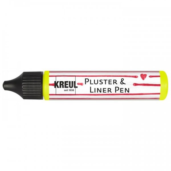 Kreul 29ml Pic Tixx Liner Pen Fluo Yellow Kreul 29ml Pic Tixx Liner Pen Fluo Yellow