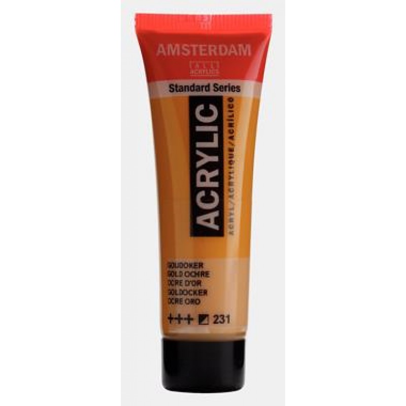 Amsterdam Acrylic 20ml 231 Gold Ochre