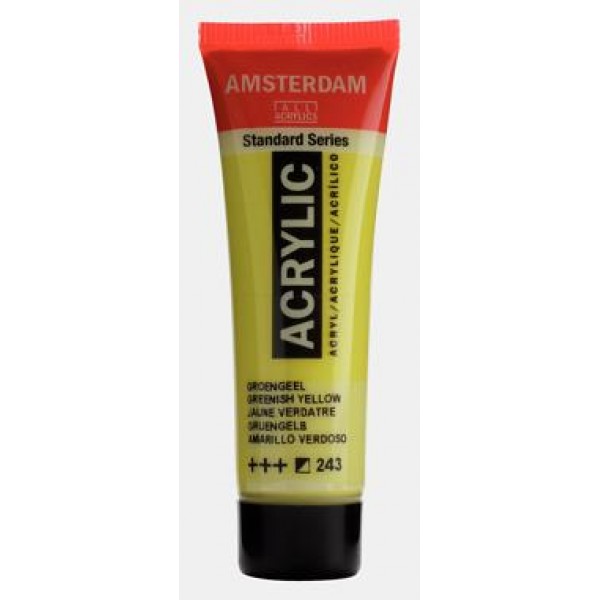 Amsterdam Acrylic 20ml 243 Greenish Yellow Amsterdam Acrylic 20ml 243 Greenish Yellow