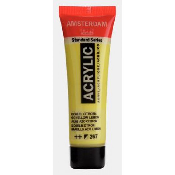 Amsterdam Acrylic 20ml 267 Azo Yellow Lemon Amsterdam Acrylic 20ml 267 Azo Yellow Lemon