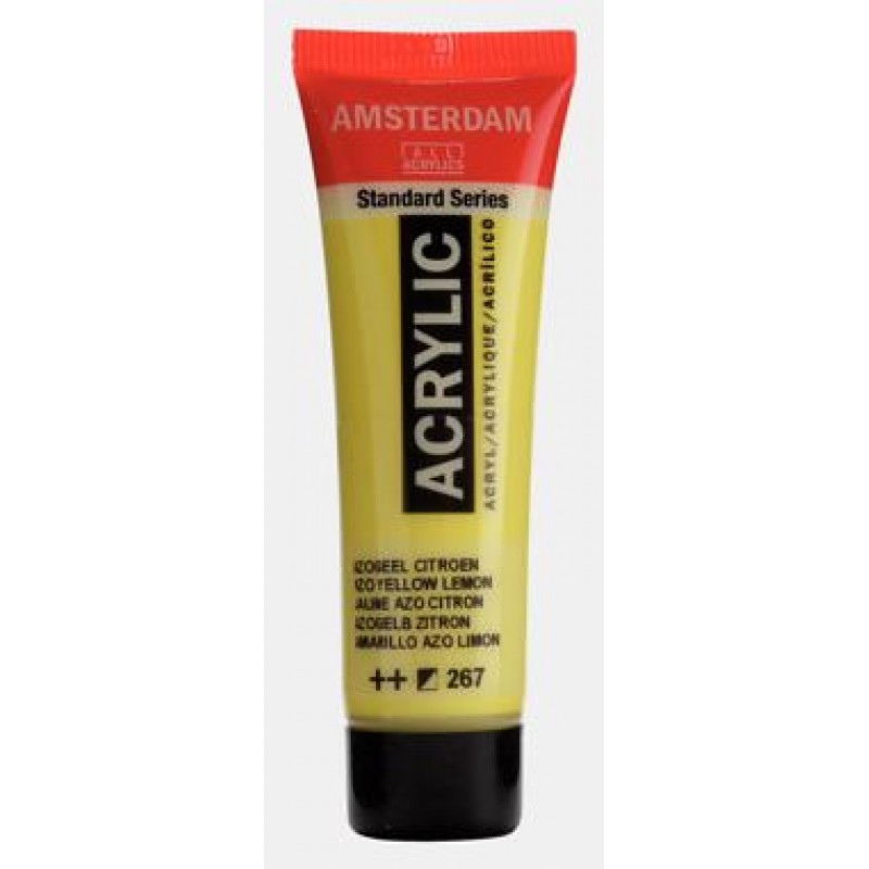 Amsterdam Acrylic 20ml 267 Azo Yellow Lemon