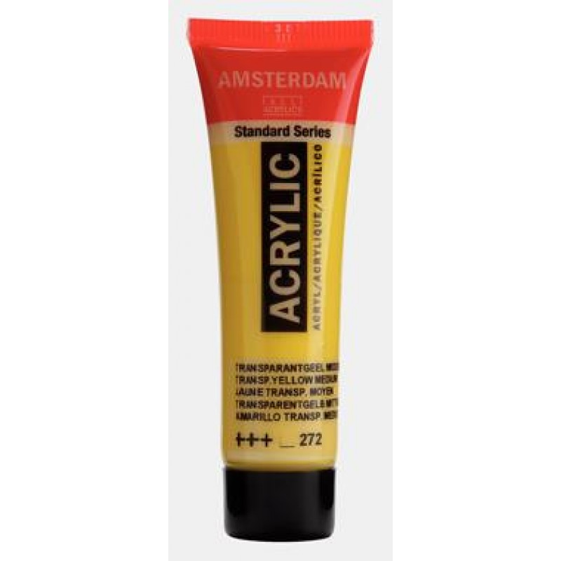 Amsterdam Acrylic 20ml 272 Transparent Yellow Medium