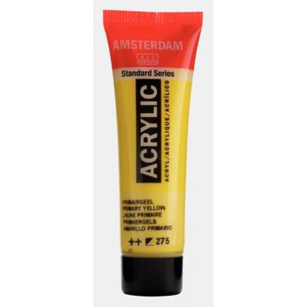 Amsterdam Acrylic 20ml 275 Primary Yellow Amsterdam Acrylic 20ml 275 Primary Yellow