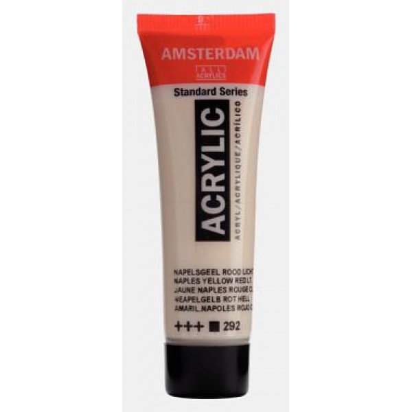 Amsterdam Acrylic 20ml 292 Naples Yellow Red Light Amsterdam Acrylic 20ml 292 Naples Yellow Red Light