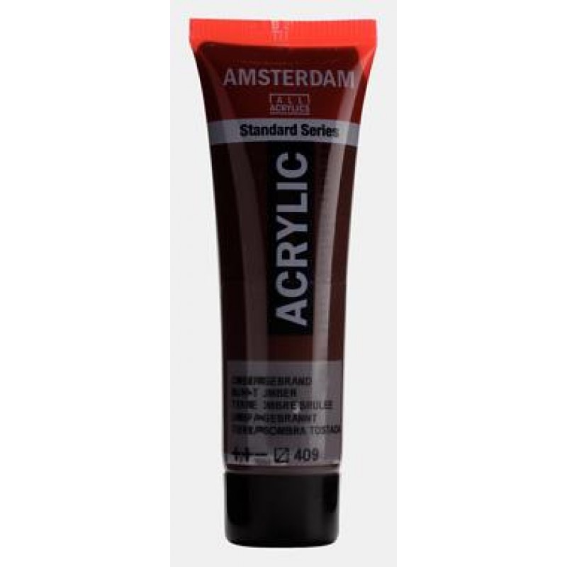 Amsterdam Acrylic 20ml 409 Burnt Umber