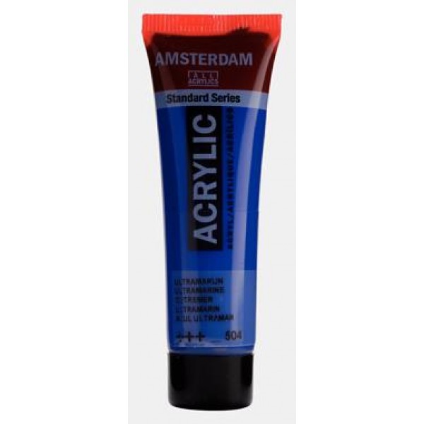 Amsterdam Acrylic 20ml 504 Ultramarine Amsterdam Acrylic 20ml 504 Ultramarine