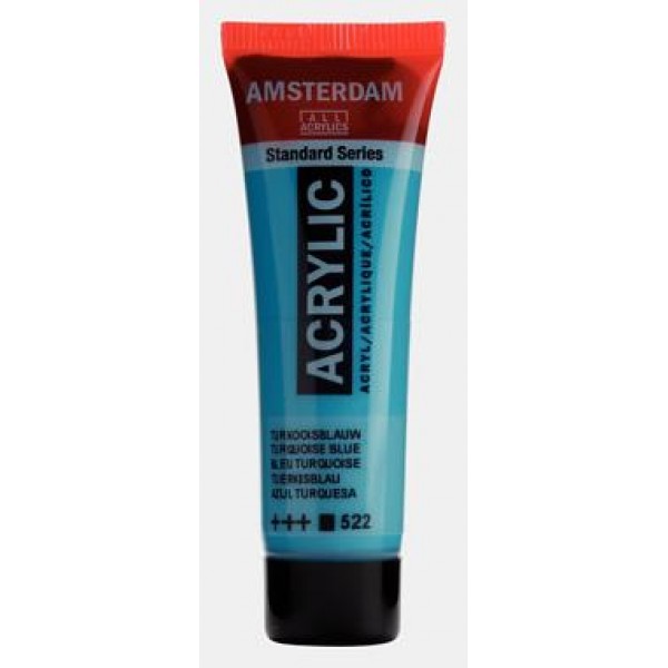 Amsterdam Acrylic 20ml 522 Turquoise Blue