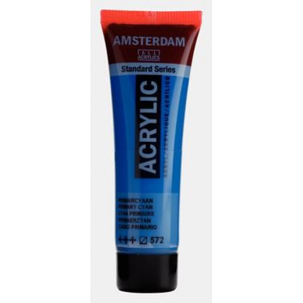 Amsterdam Acrylic 20ml 572 Primary Cyan