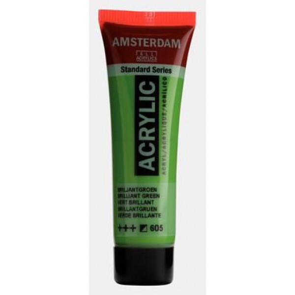 Amsterdam Acrylic 20ml 605 Brilliant Green Amsterdam Acrylic 20ml 605 Brilliant Green