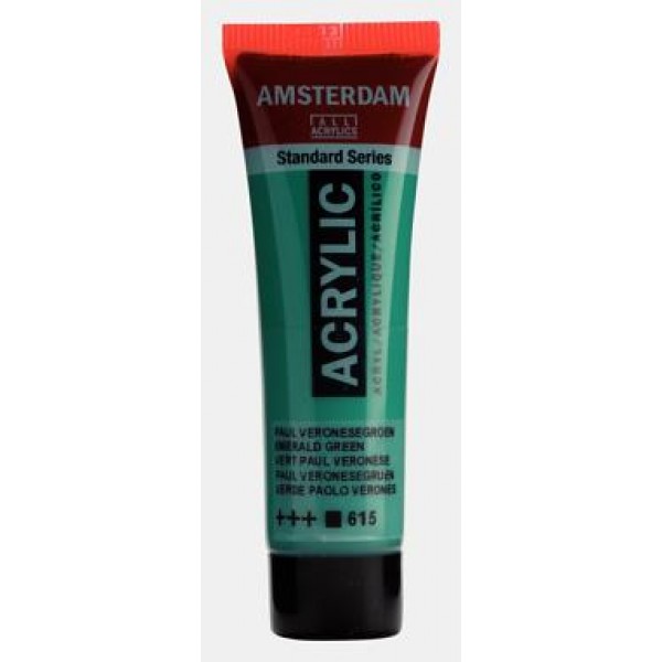 Amsterdam Acrylic 20ml 615 Emerald Green Amsterdam Acrylic 20ml 615 Emerald Green