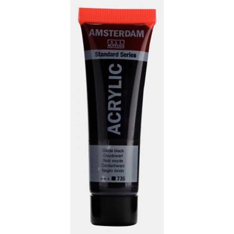 Amsterdam Acrylic 20ml 735 Oxide Black