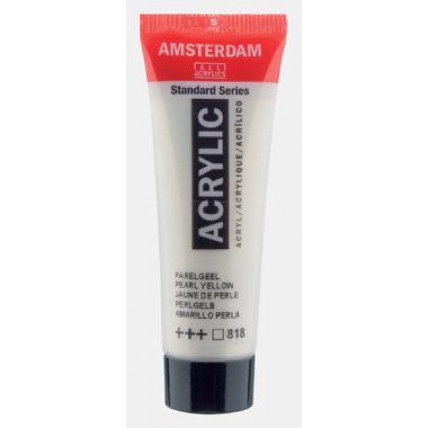 Amsterdam Acrylic 20ml 818 Pearl Yellow Amsterdam Acrylic 20ml 818 Pearl Yellow