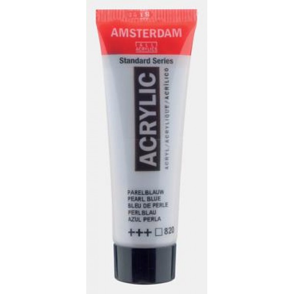Amsterdam Acrylic 20ml 820 Pearl Blue Amsterdam Acrylic 20ml 820 Pearl Blue