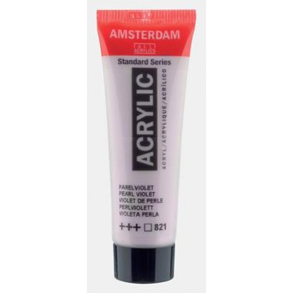 Amsterdam Acrylic 20ml 821 Pearl Violet Amsterdam Acrylic 20ml 821 Pearl Violet