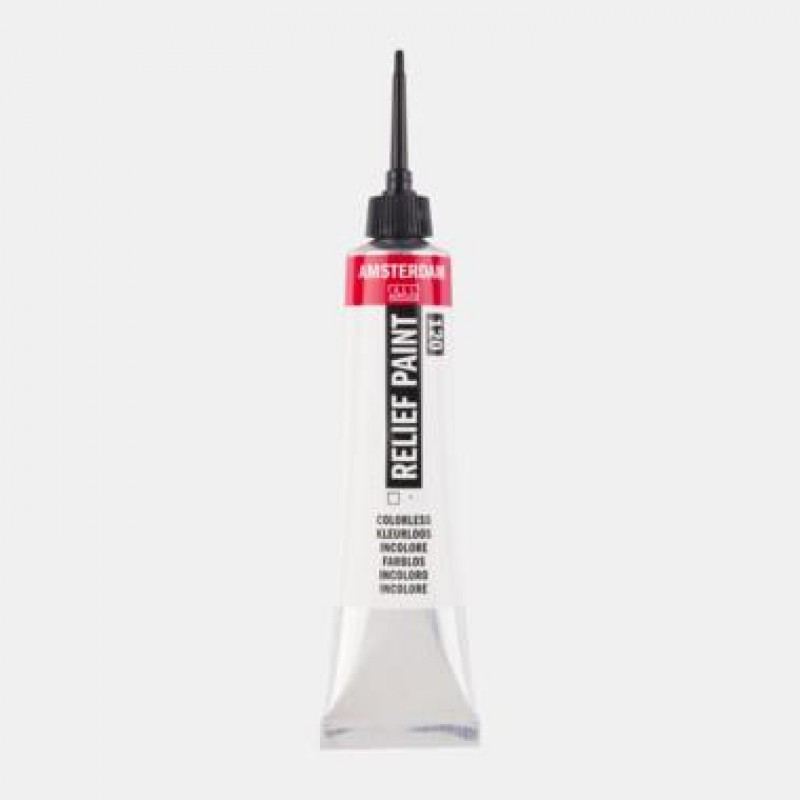 Talens Amsterdam Relief Paint 20ml 120 Colourless