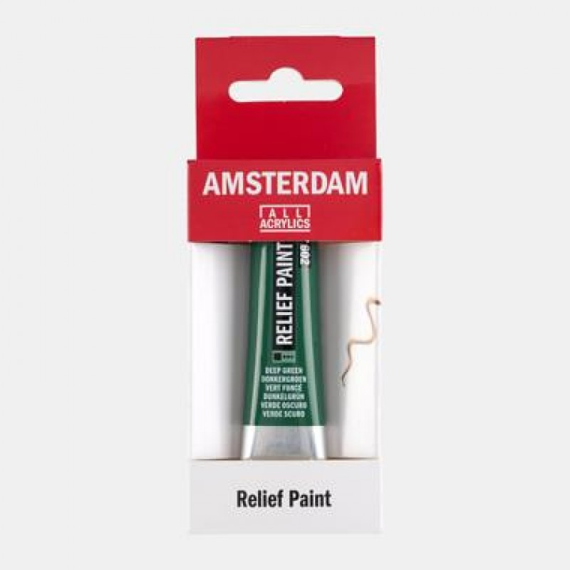 Talens Amsterdam Relief Paint 20ml 602 Deep Green