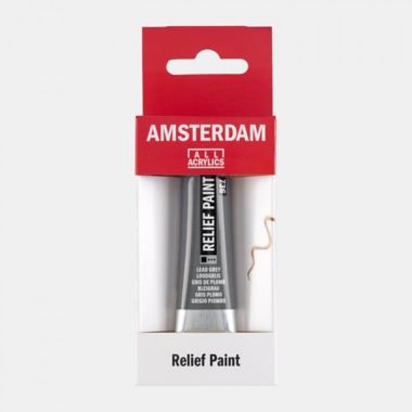 Talens Amsterdam Relief Paint 20ml 736 Lead Grey Talens Amsterdam Relief Paint 20ml 736 Lead Grey