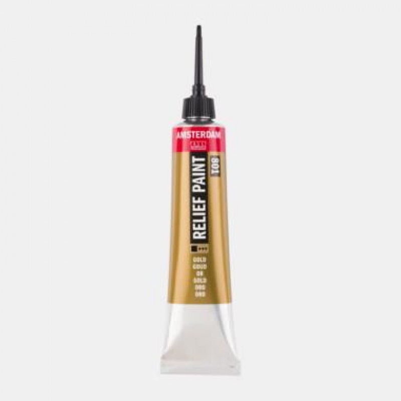 Talens Amsterdam Relief Paint 20ml 801 Gold