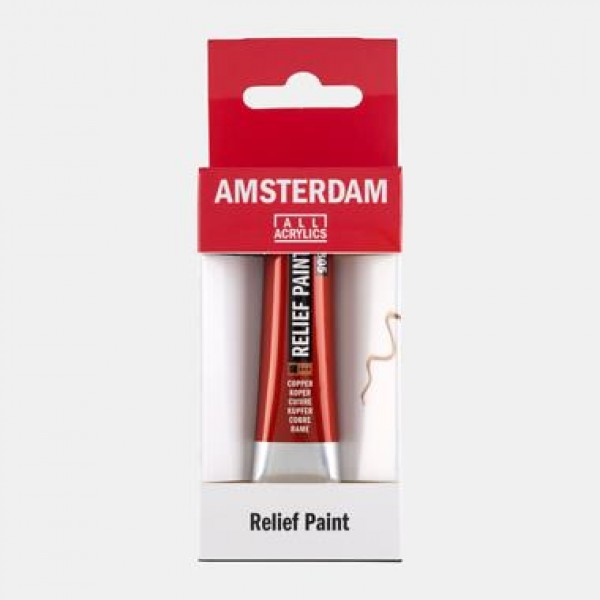 Talens Amsterdam Relief Paint 20ml 805 Copper Talens Amsterdam Relief Paint 20ml 805 Copper