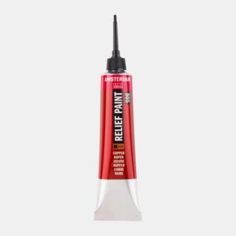 Talens Amsterdam Relief Paint 20ml 805 Copper