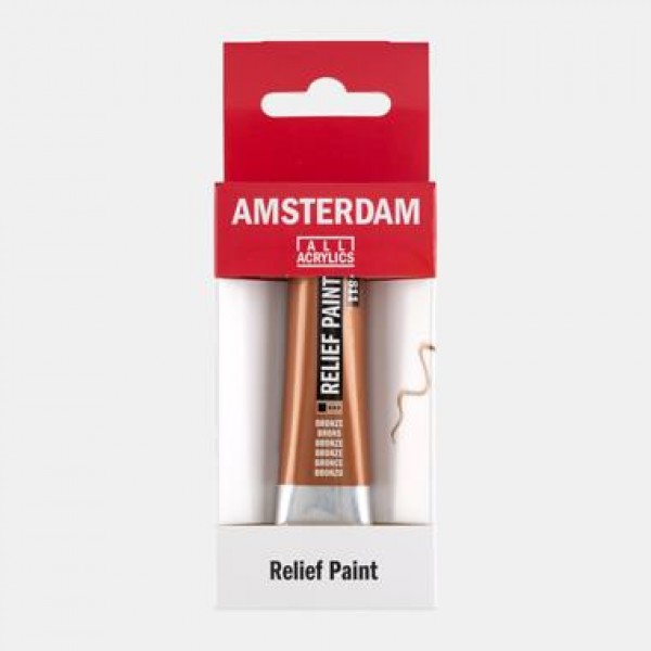 Talens Amsterdam Relief Paint 20ml 811 Bronze Talens Amsterdam Relief Paint 20ml 811 Bronze