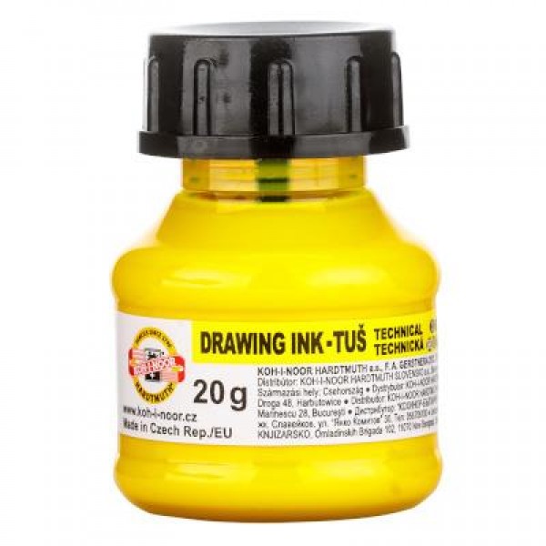 Drawing Ink 20g Yellow Drawing Ink 20g Yellow