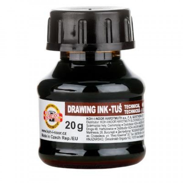 Drawing Ink 20g Brown Drawing Ink 20g Brown