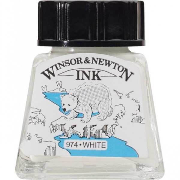 Σινική Μελάνη White 14ml