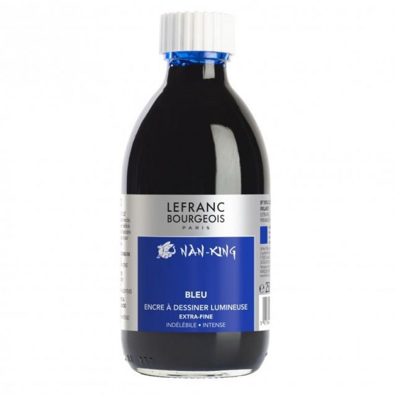 Σινική Μελάνη Nan-King 250ml Blue