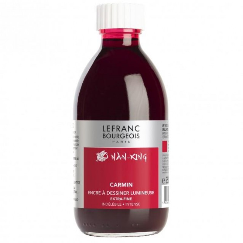 Σινική Μελάνη Nan-King 250ml Carmin