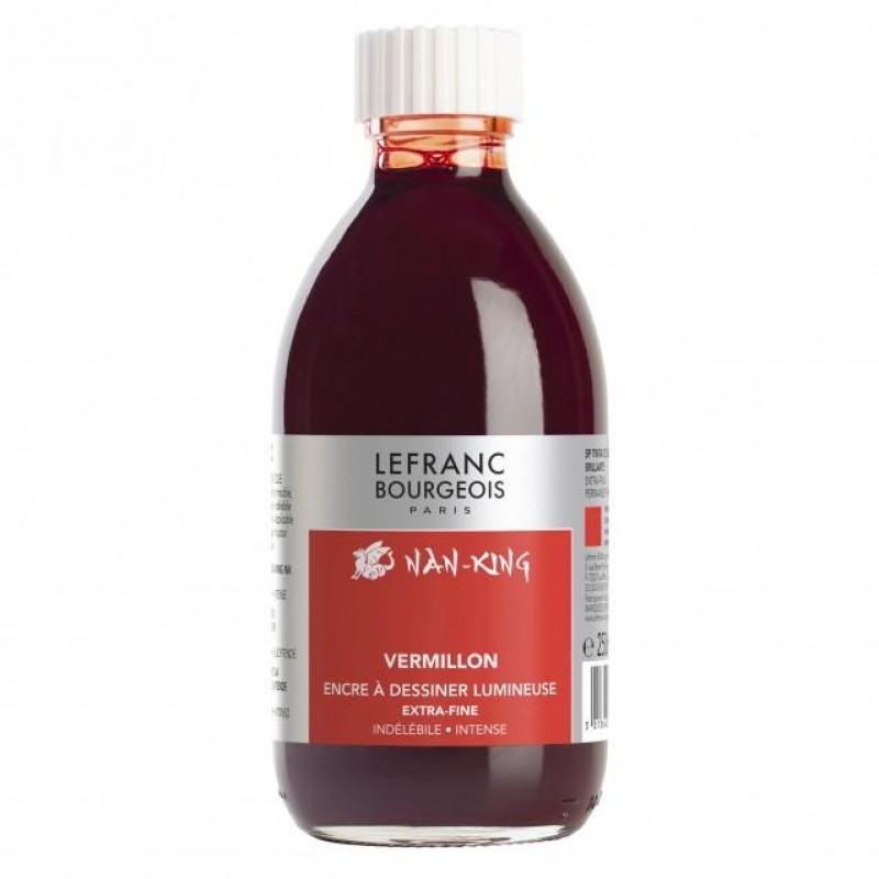 Σινική Μελάνη Nan-King 250ml Vermilion