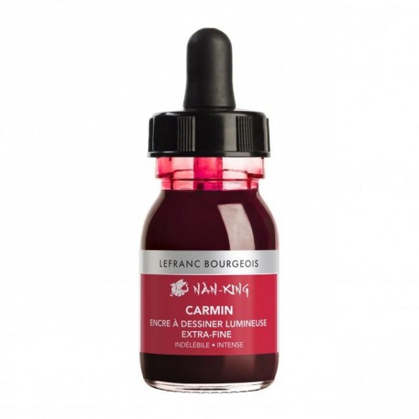 Σινική Μελάνη Nan-King 30ml Carmin