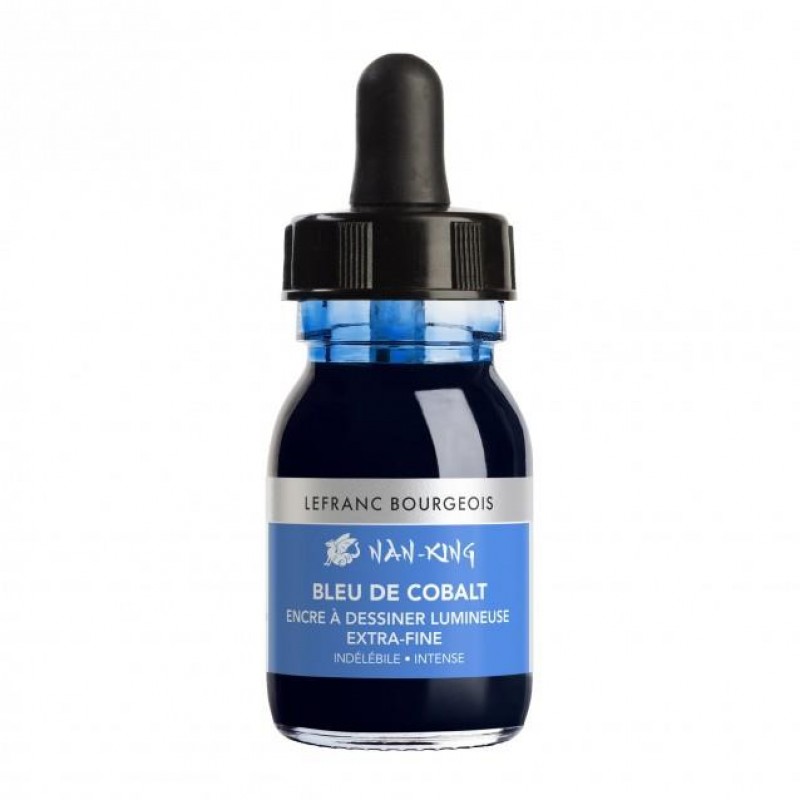 Σινική Μελάνη Nan-King 30ml Cobalt Blue