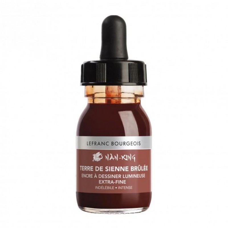 Σινική Μελάνη Nan-King 30ml Burnt Sienna