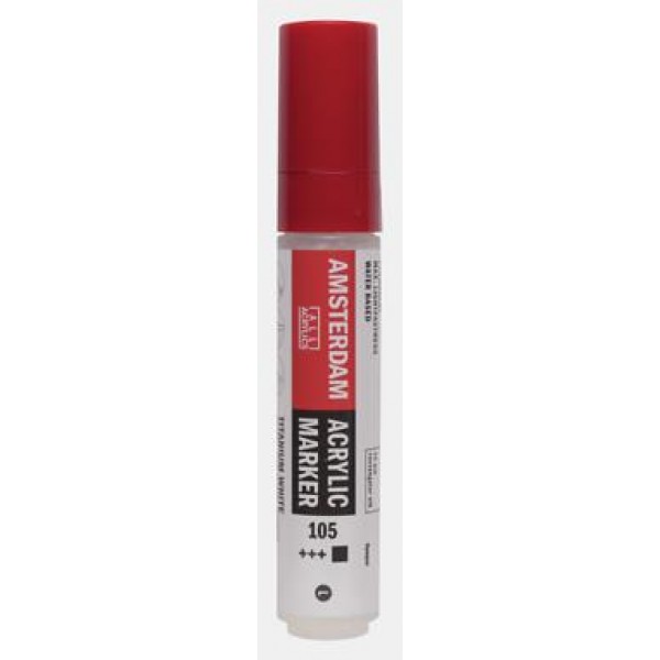 Acrylic Marker Large 8-15mm 105 Titanium White Acrylic Marker Large 8-15mm 105 Titanium White