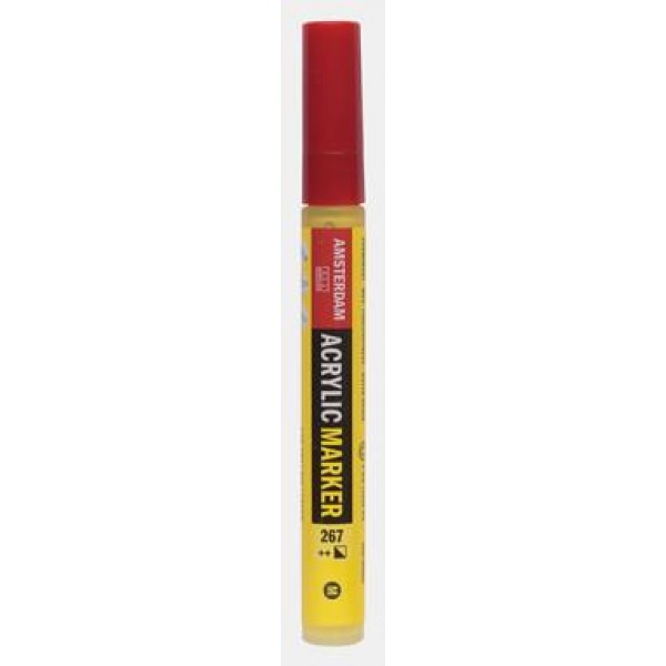 Acrylic Marker Medium 3-4mm 267 Azo Yellow Lemon Acrylic Marker Medium 3-4mm 267 Azo Yellow Lemon