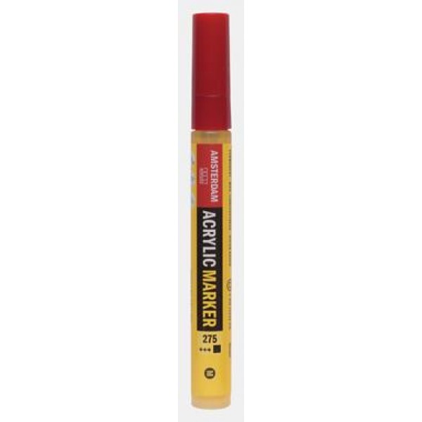 Acrylic Marker Medium 3-4mm 275 Primary Yellow Acrylic Marker Medium 3-4mm 275 Primary Yellow